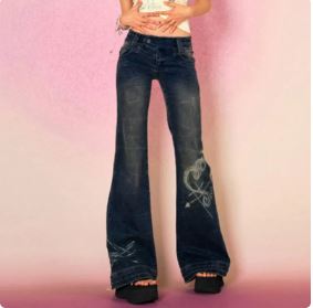 Y2K Bedazzled Jeans