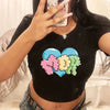 2000s Graphic Crop Top