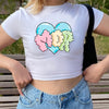 2000s Graphic Crop Top