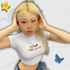 Baby Tee Y2K Crop Top