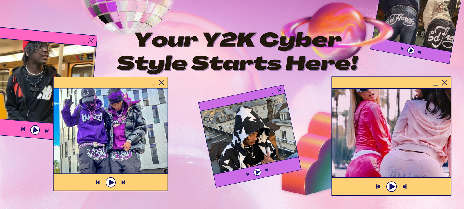 Cyber Y2k Clothing Bundle 