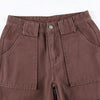 Brown Vintage Cargo Pants