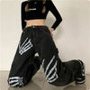 Cyber Y2K Skeleton Pants