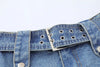 Denim Mini Skirt Y2K