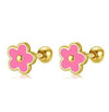 Flower Earrings Studs