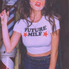 Future Milf Y2K Crop Top