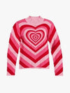Heart Sweater Y2K