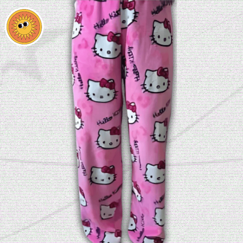 Hello Kitty Pajama Pants Y2K