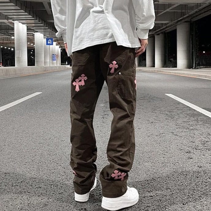 Pants With Crosses On Them