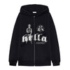 Women's Zip Up Hoodie Y2K