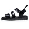 Y2K Asphalt Flat Sandals
