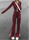 Y2K Baggy Sweatpants Tracksuit