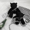 Y2K Black Bear Bag