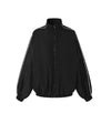 Y2K Cyber Outfit Sets Jacket Y2K Black Tracksuit