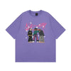 Y2K Black Work Crew Tee