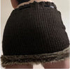 Y2K Cyber Skirt Y2K Brown Knit Mini Skirt