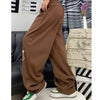 Y2K Brown Track Pants