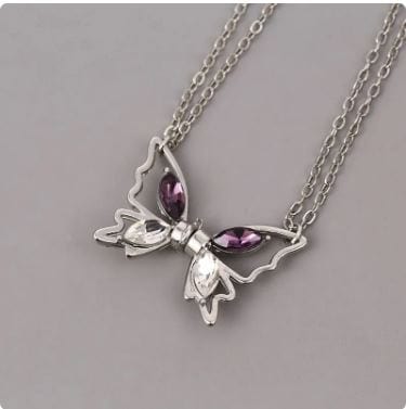 Y2K Butterfly Necklace