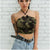 Y2K Cammo Crop Top