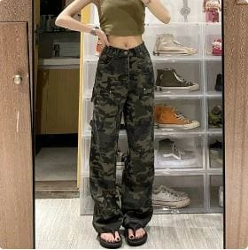 Y2K Camo Pants