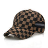 Y2K Check Pattern Hats