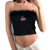 Y2K Crop Top Off Shoulder