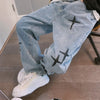 Y2K Cross Aesthetic Jeans