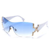Y2K Crystal Sunglasses