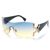 Y2K Crystal Sunglasses