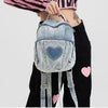 Y2K Denim Bagpack