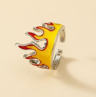 Y2K Flame Ring