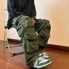 Y2K Green Cargo Pants