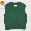 Y2K Green Knitted Sweater