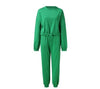 Y2K Cyber Outfit Sets S Y2K Green Tracksuit