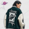 Y2K Green Varsity Jacket