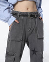 Y2K Grey Baggy Pants