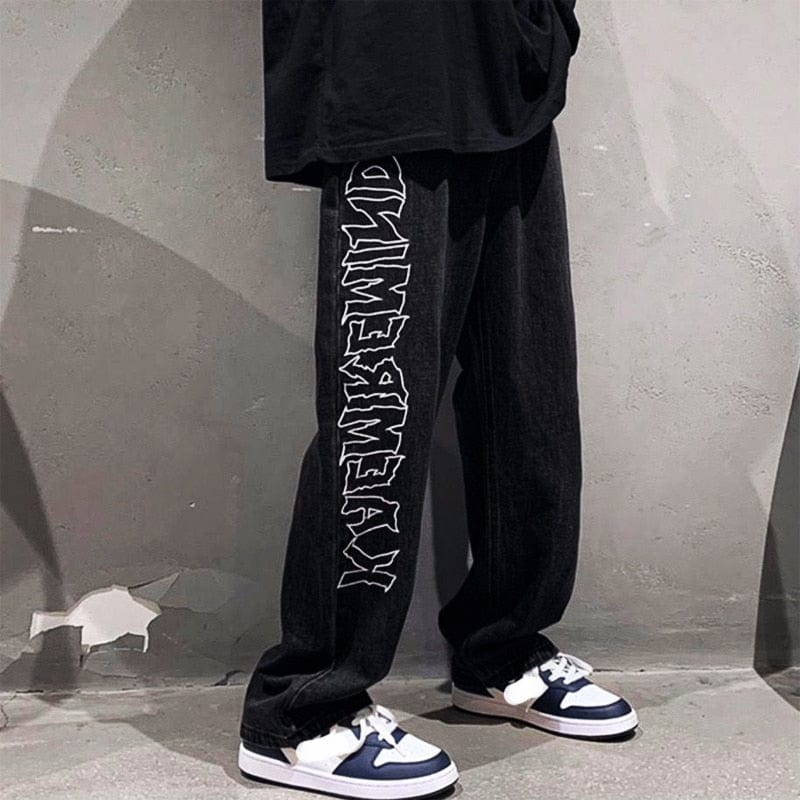 Y2K Cyber Pants Y2K Grunge Jeans