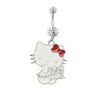Y2K Hello Kitty Belly Ring