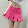 Y2K Cyber Skirt Pink / XS Y2K High Waist Micro Skirts