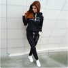 Y2K Cyber Outfit Sets Black / S Y2K Hoodies Jogging Tracksuit