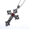 Y2K Jewel Cross Necklace