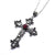 Y2K Jewel Cross Necklace
