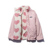Y2K Cyber Coats & Jackets Pink / S Y2K Lamb Plush Coat