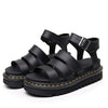 Y2K Leather Sandals