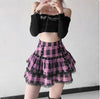 Y2K Lolita Cake Mini Skirts