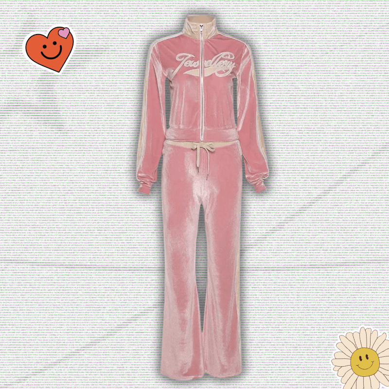 Tracksuit en Velours Y2K