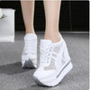 Y2K Cyber Heels White / 35 Y2K Mesh Platform Sneakers
