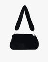 Y2K Cyber Handbags Black Y2K Mini Cow Print Shoulder Bag