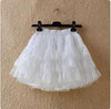 Y2K Cyber Skirt White / S Y2K Mini Tulle Skirts