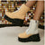 Y2K Mix Color Chunky Boots